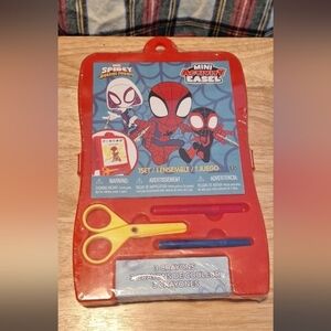 Marvel Spidey & His Amazing Friends Mini Activity Easel Art Set • Stickers • NEW